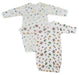 Girls Print Infant Gowns - 2 Pack Cs_0089 - Kidsplace.store