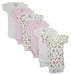 Girls Printed Short Sleeve 6 Pack Cs_005l_005l - Kidsplace.store
