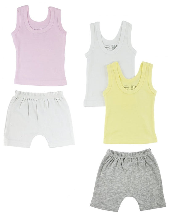 Girls Tank Tops And Shorts Cs_0332s - Kidsplace.store
