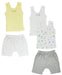 Girls Tank Tops And Shorts Cs_0334m - Kidsplace.store