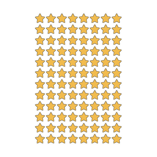 Gold Foil Stars superShapes Stickers, 400 Per Pack, 6 Packs - Kidsplace.store