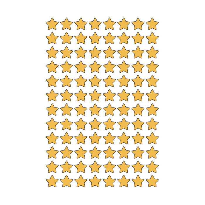 Gold Foil Stars superShapes Stickers, 400 Per Pack, 6 Packs - Kidsplace.store