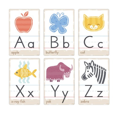 Good Nature Alphabet Cards Learning Set - Kidsplace.store