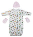 Gown, Cap And Mittens - 3 Pc Set Cs_0050 - Kidsplace.store