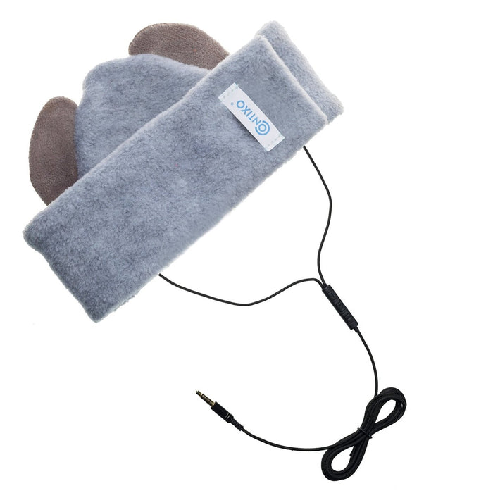 H1 Adjustable Fleece Headband Headphones, Elephant - Kidsplace.store