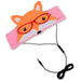 H1 Adjustable Fleece Headband Headphones, Fox - Kidsplace.store