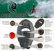 Hand Surf Board (5 - colors) with leash and bag - The ultimate hand board for the hand surfing enthusiasts! - Kidsplace.store