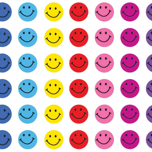 Happy Faces Mini Stickers, 528 Per Pack, 12 Packs - Kidsplace.store