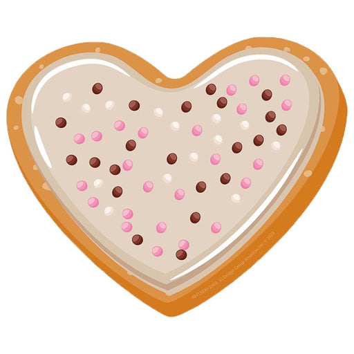 Heart Cookies Paper Cut - Outs, 36 Per Pack, 3 Packs - Kidsplace.store