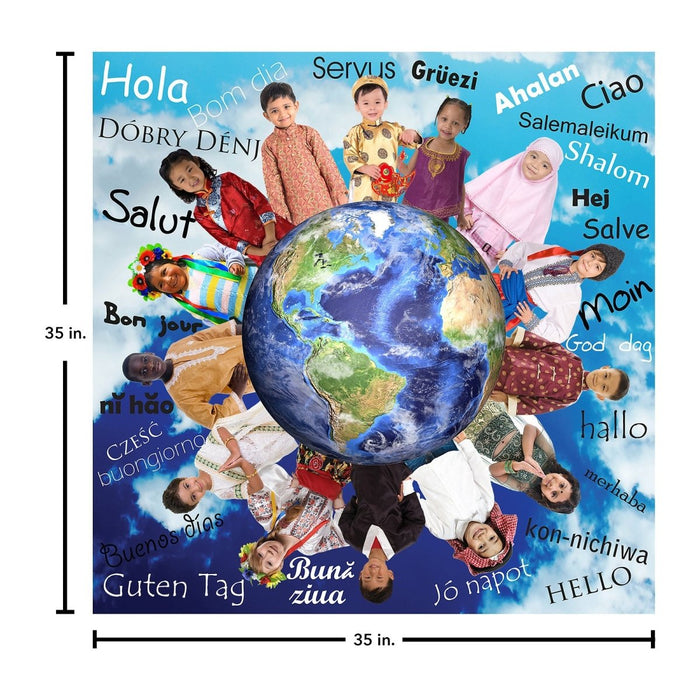 Hello World! Jumbo Photographic Floor Puzzle - Kidsplace.store