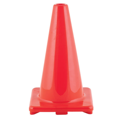 Hi - Visibility Flexible Vinyl Cone, 18" Orange, Pack of 2 - Kidsplace.store