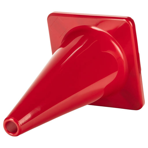 Hi - Visibility Flexible Vinyl Cone, weighted, 12", Red - Kidsplace.store