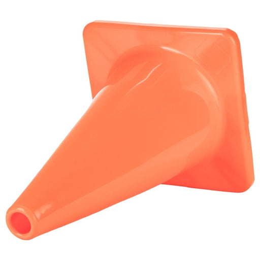 Hi - Visibility Flexible Vinyl Cone, Weighted, Orange, 18" Length - Kidsplace.store