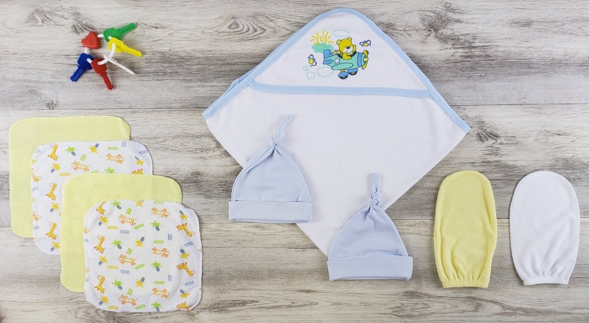 Hooded Towel, Hats And Wash Cloths Ls_0620 - Kidsplace.store