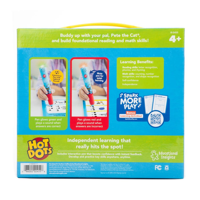 Hot Dots® Pete the Cat® Preschool Reading & Math - Kidsplace.store