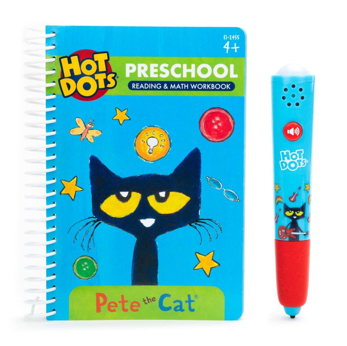 Hot Dots® Pete the Cat® Preschool Reading & Math - Kidsplace.store