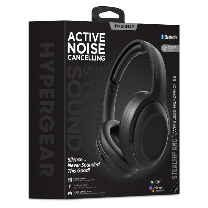 HyperGear Stealth2 ANC Wireless Headphones - Kidsplace.store