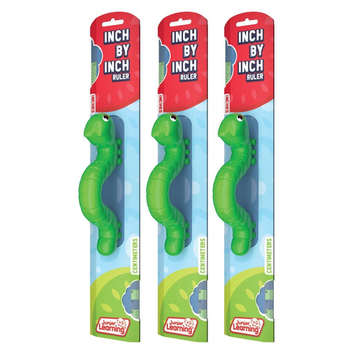 Inch by Inch Ruler, Pack of 3 - Kidsplace.store