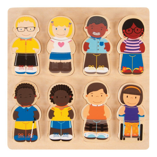 Inclusion Puzzles, Set of 4 - Kidsplace.store