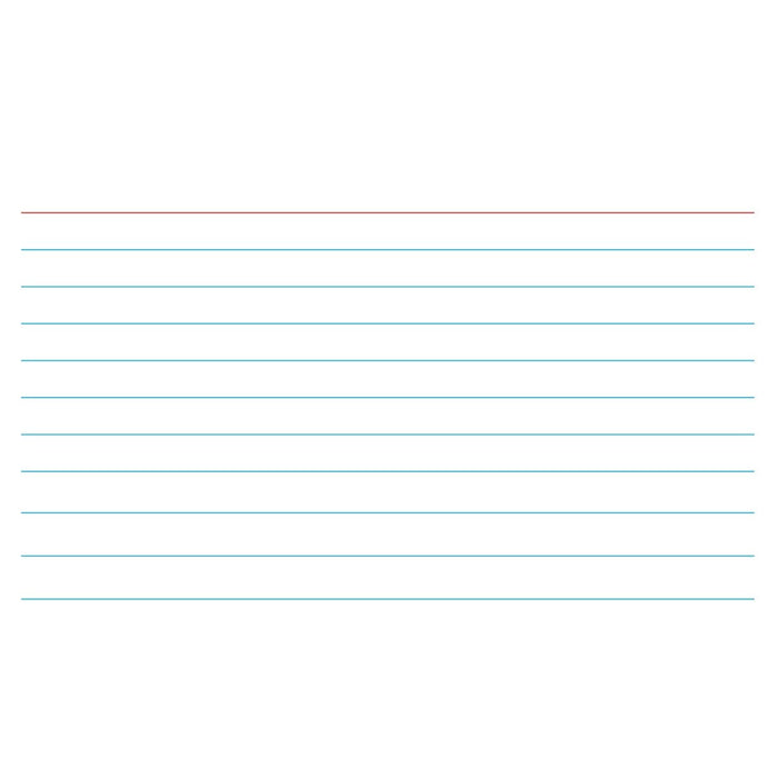 Index Cards, 3" x 5", White, 100 Per Pack, 12 Packs - Kidsplace.store