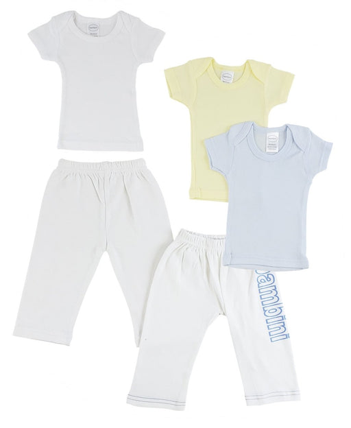 Infant Boys T-shirts And Track Sweatpants Cs_0436m - Kidsplace.store