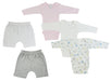 Infant Girls Long Sleeve Onezies And Shorts Cs_0339l - Kidsplace.store