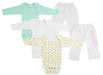 Infant Girls Long Sleeve Onezies And Track Sweatpants Cs_0450nb - Kidsplace.store