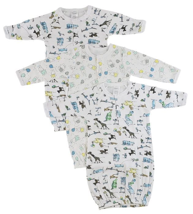 Infant Gowns - 3 Pack Cs_0082 - Kidsplace.store