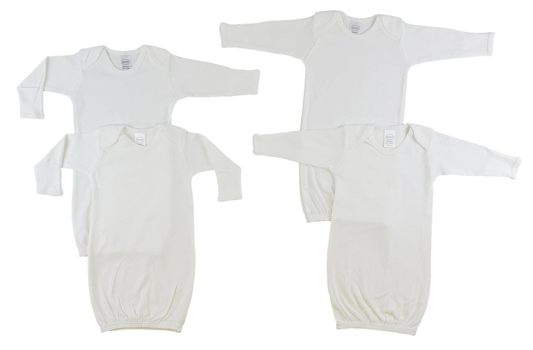 Infant Gowns - 4 Pack Cs_0080 - Kidsplace.store
