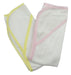 Infant Hooded Bath Towel (pack Of 2) 021b-pink--021b-yellow - Kidsplace.store