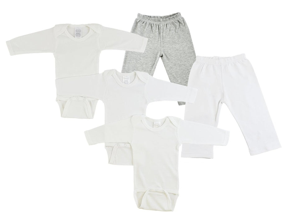 Infant Long Sleeve Onezies And Track Sweatpants Cs_0457nb - Kidsplace.store