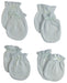 Infant Mittens (pack Of 4) 116-blue-4-pack - Kidsplace.store