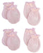 Infant Mittens (pack Of 4) 116-pink-4-pack - Kidsplace.store