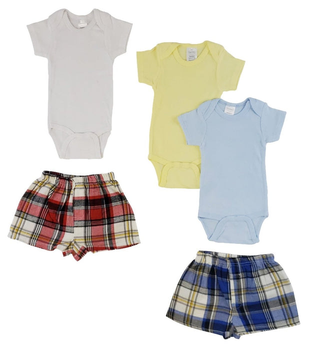 Infant Onezies And Boxer Shorts Cs_0207l - Kidsplace.store