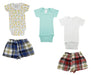 Infant Onezies And Boxer Shorts Cs_0209l - Kidsplace.store