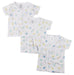 Infant Side Snap Short Sleeve Shirt - 3 Pack Nc_0204n - Kidsplace.store