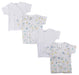 Infant Side Snap Short Sleeve Shirt - 4 Pack Nc_0202s - Kidsplace.store