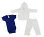 Infant Sweatshirt, Onezie And Pants - 3 Pc Set Cs_0224s - Kidsplace.store