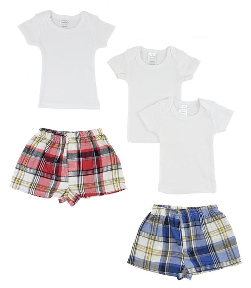 Infant T-shirts And Boxer Shorts Cs_0218nb - Kidsplace.store