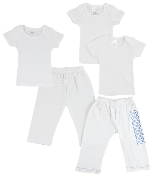Infant T-shirts And Track Sweatpants Cs_0435l - Kidsplace.store