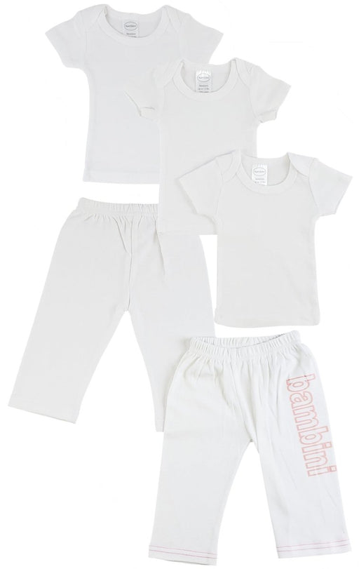 Infant T-shirts And Track Sweatpants Cs_0449nb - Kidsplace.store