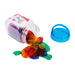 Interlocking Rainbow Pebbles Mini Jar - Kidsplace.store