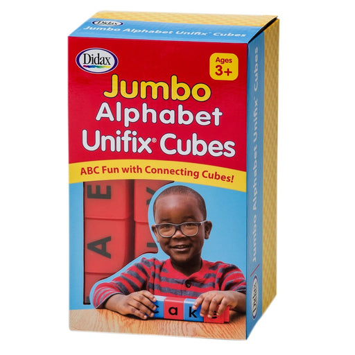 Jumbo Alphabet Unifix® Cubes, Set of 30 - Kidsplace.store