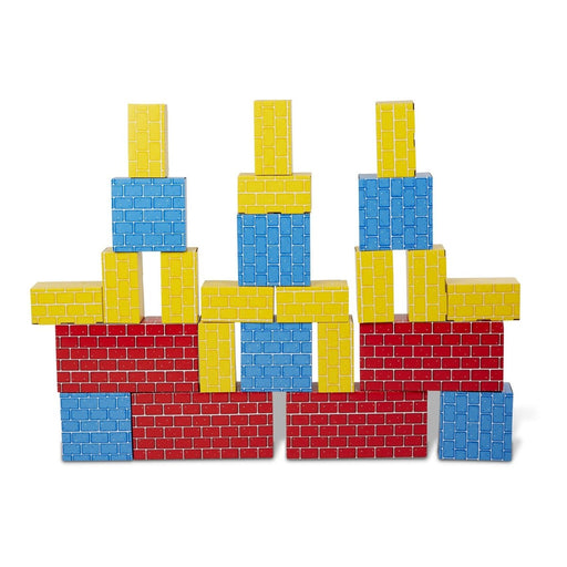 Jumbo Cardboard Blocks, 24-Piece Set - Kidsplace.store