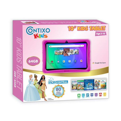 K103 - A Pink 10 - Inch Kids 64GB HD Tablet - Kidsplace.store