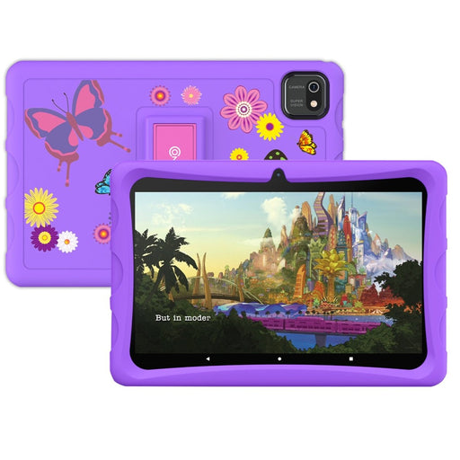 K103B 10 - Inch Kids 64GB HD Tablet, Purple - Kidsplace.store