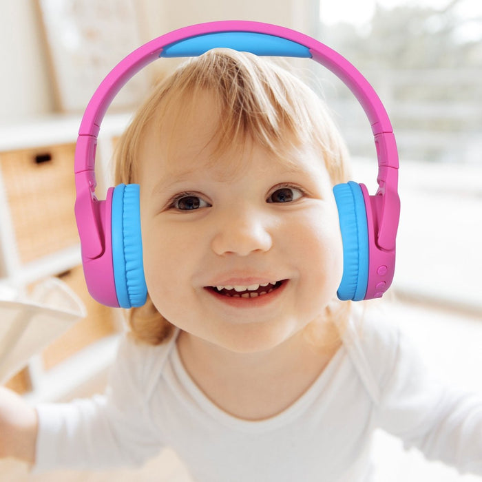 KB5 Kids Wireless Bluetooth Headphones, Pink - Kidsplace.store