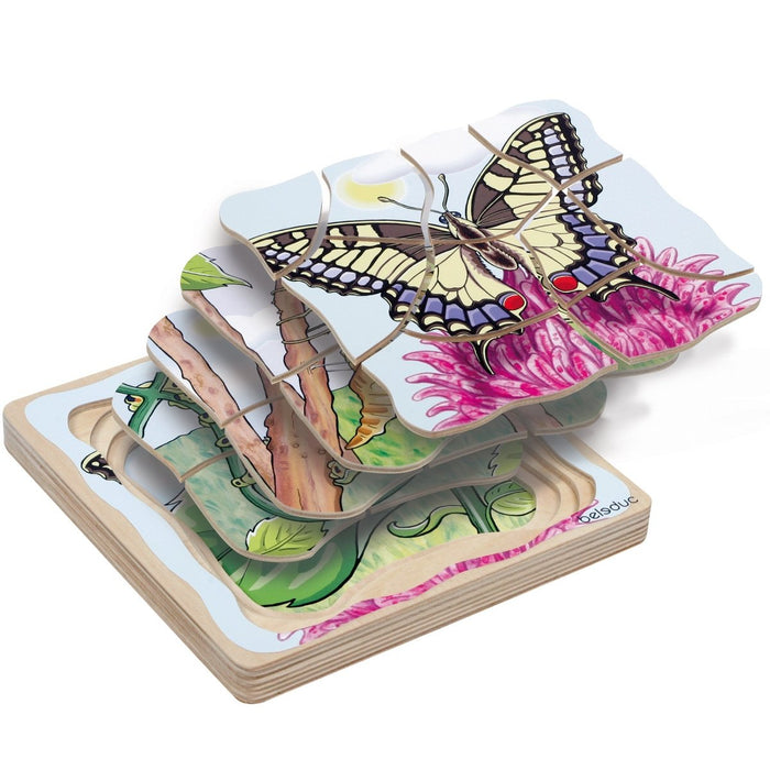 Layer Puzzle, Butterfly - Kidsplace.store