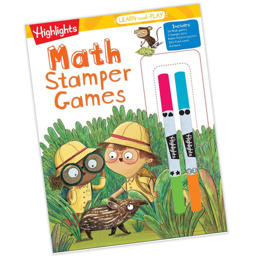 Learn-and-Play Math Stamper Games - Kidsplace.store