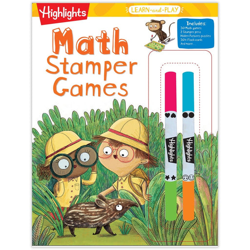 Learn-and-Play Math Stamper Games - Kidsplace.store